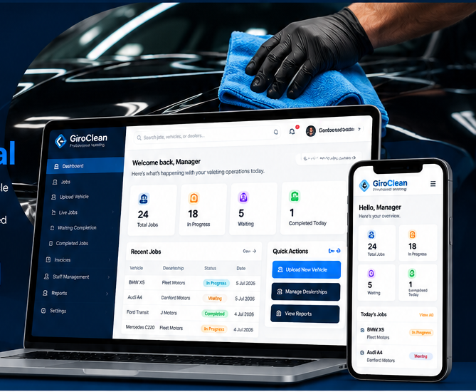 GiroClean — Operations & Workflow Portal