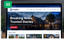 Digital News & Publishing Platform